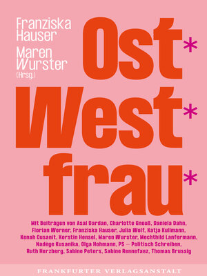 cover image of Ost*West*frau*